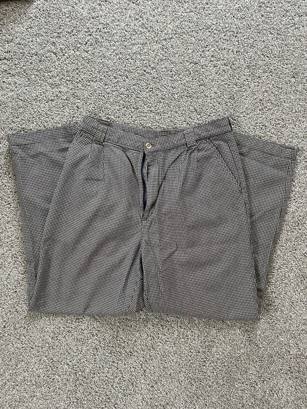 houndstooth vintage pants